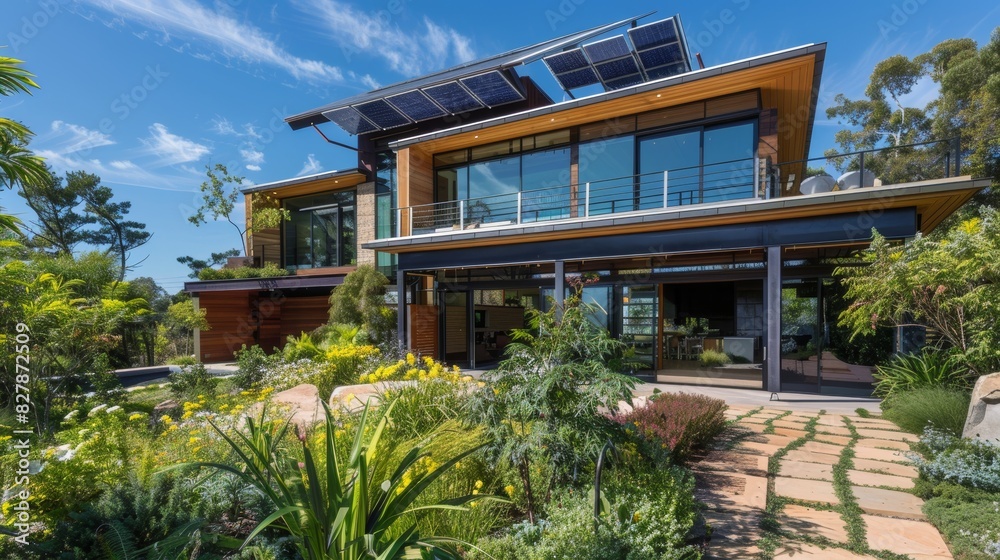 Eco-friendly sustainable architecture with rainwater harvesting and ... - Eco Luxury Building Design With Water Efficiency