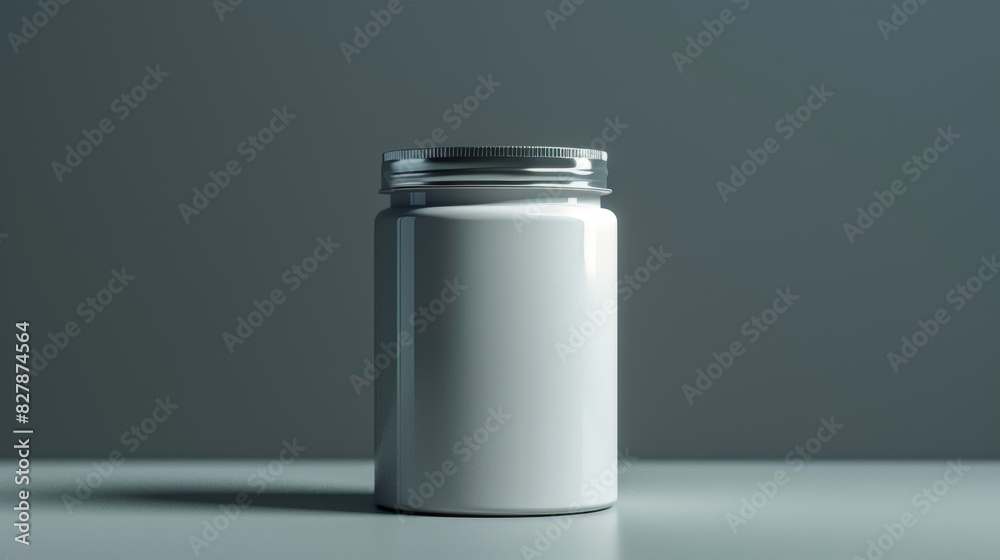 A jar is sitting on a table A jar is sitting on a table