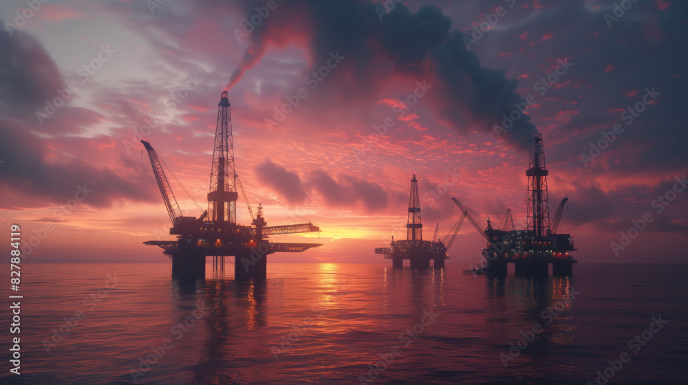 oil platform oil platform