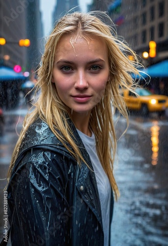 Portrait jeune femme du monde © JLS-Prod