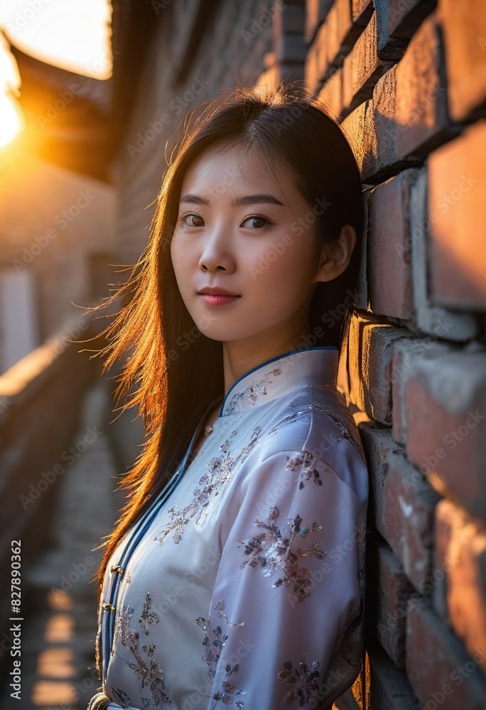 Portrait Jeune femme du Monde Portrait Jeune femme du Monde