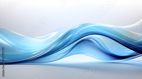 Wallpaper Mural The blue neon wave line background exudes a dark, moody ambiance, with glowing, futuristic elements that create a sleek, abstract, and vibrant atmosphere Torontodigital.ca