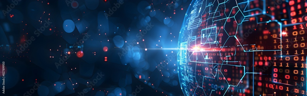 Obraz premium Big Data science analysis business technology concept on virtual screen.