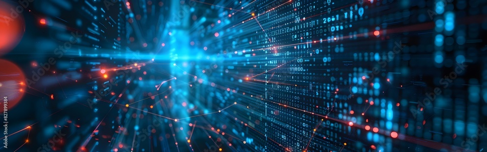 Obraz premium Big Data science analysis business technology concept on virtual screen.