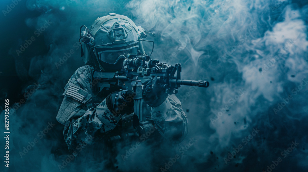 A Cinematic scene, a group of special operation soldiers posing in front of the camera. Special ops, army, marines A Cinematic scene, a group of special operation soldiers posing in front of the camera. Special ops, army, marines