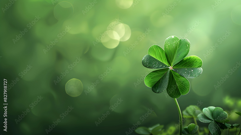 Quatrefoil on a blurred background Quatrefoil on a blurred background