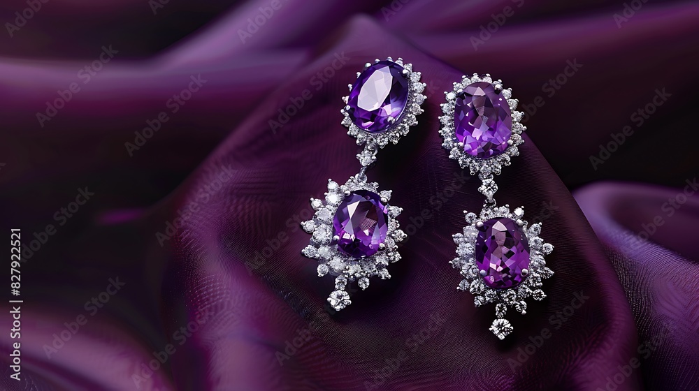 Fototapeta premium jewellery, gem, gold, luxury, diamond, shiny, accessory, fashion, precious, gift, metal, expensive, gemstone, wedding, necklace, beauty, stone, crystal, elegance, elegant, glamour, jewelry, photograph