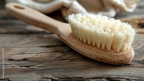 A compostable dish brush a more ecofriendly option compared to plastic ones.