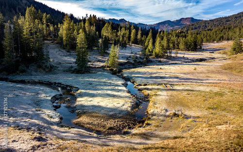 High moor near Glaubenberg in the Swiss Alps