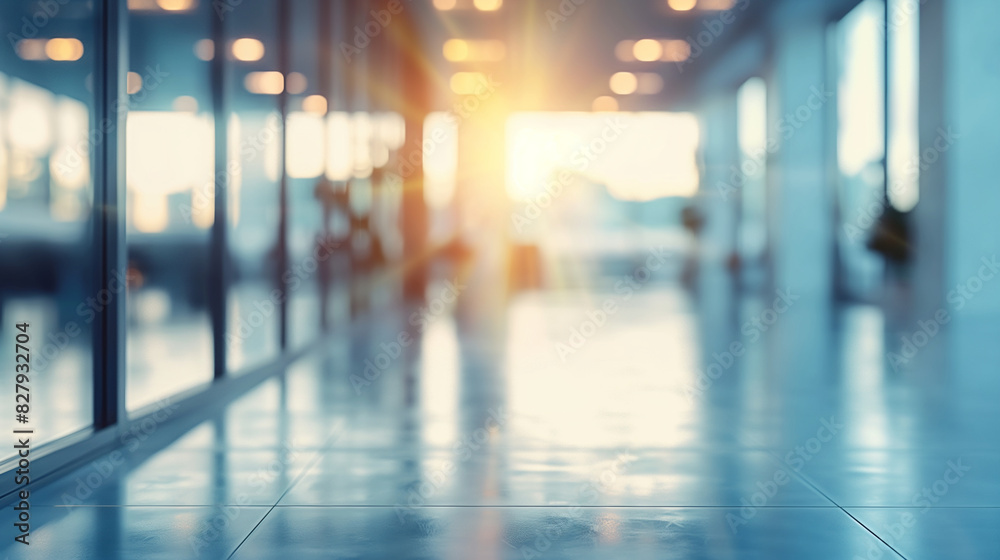 Soft focus on the interior of an empty office space, with abstract light bokeh creating an ethereal backdrop for design ideas Soft focus on the interior of an empty office space, with abstract light bokeh creating an ethereal backdrop for design ideas