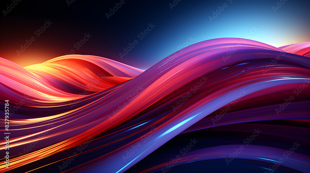 Colorful Neon Light Waves: A Vibrant Display of Dynamic Energy and Motion, Featuring Radiant Colors, Futuristic Design, and Intricate Patterns Colorful Neon Light Waves: A Vibrant Display of Dynamic Energy and Motion, Featuring Radiant Colors, Futuristic Design, and Intricate Patterns