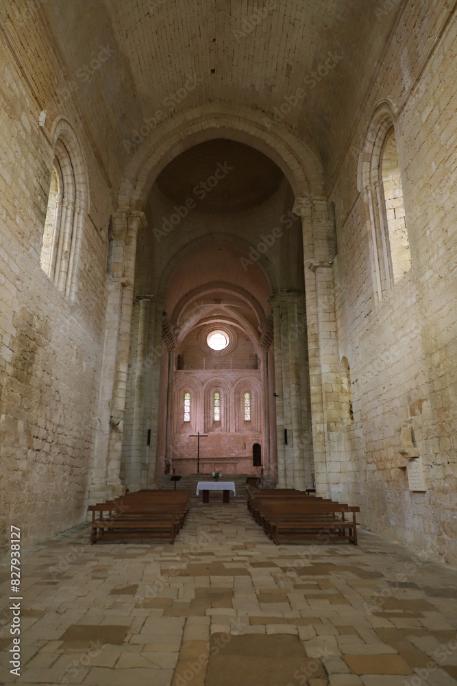 Obraz premium abbatiale de Saint Amand de Coly
