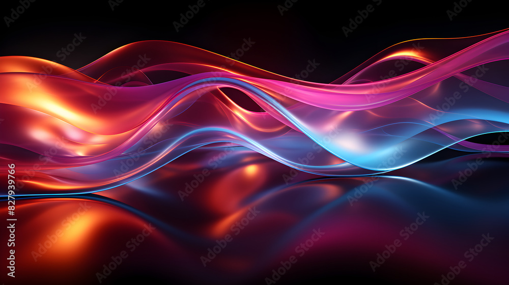 Colorful Neon Light Waves: A Vibrant Display of Dynamic Energy and Motion, Featuring Radiant Colors, Futuristic Design, and Intricate Patterns Colorful Neon Light Waves: A Vibrant Display of Dynamic Energy and Motion, Featuring Radiant Colors, Futuristic Design, and Intricate Patterns