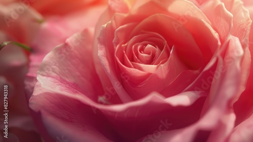 The gentle rose s pink love captured up close
