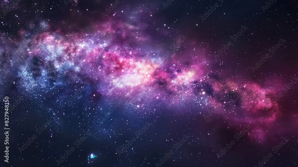 Space background realistic starry night space and shining stars milky way and stardust colored galaxy Space background realistic starry night space and shining stars milky way and stardust colored galaxy