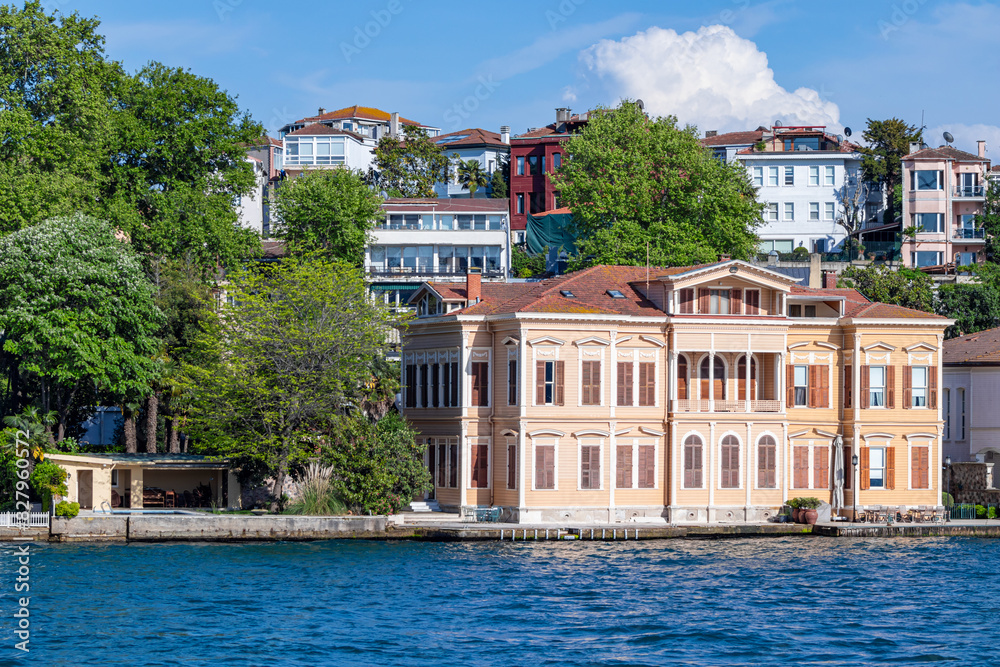 Historical majestic mansion on the Bosphorus.