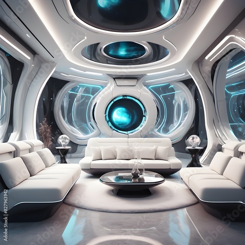interior of modern living room © Marius