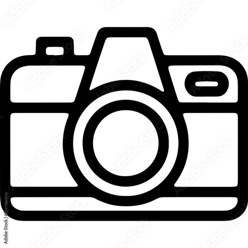 A depiction of a camera featuring intricate path data, deduced from the extracted path strings. Blogger