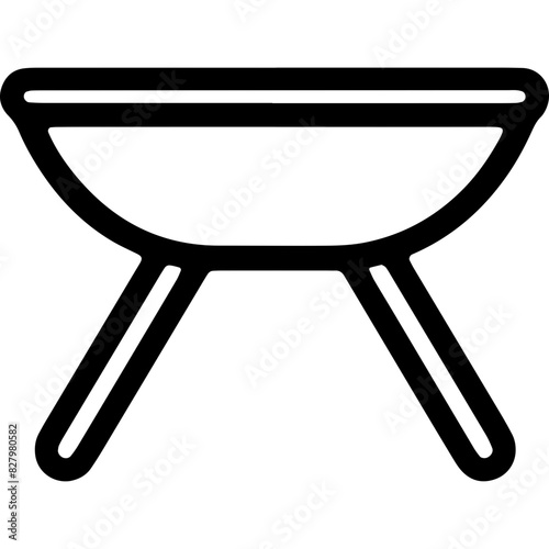 Icon Name Grill - An image depicting a grill, which can be inferred from the extracted path strings.