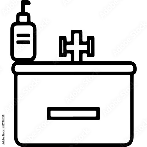 Icon Name Bathroom Accessories - An image depicting various bathroom accessories, which can be inferred from the extracted path strings.