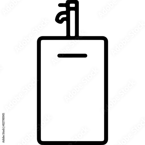 Icon Set: Bathroom Accessories - A graphic representation of var