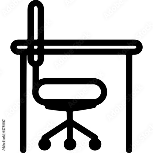 Icon Name Office - An image depicting an office setup, which can be inferred from the extracted path strings.