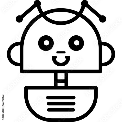 Icon Name AI Chatbot - An image depicting an AI chatbot, which can be inferred from the extracted path strings.