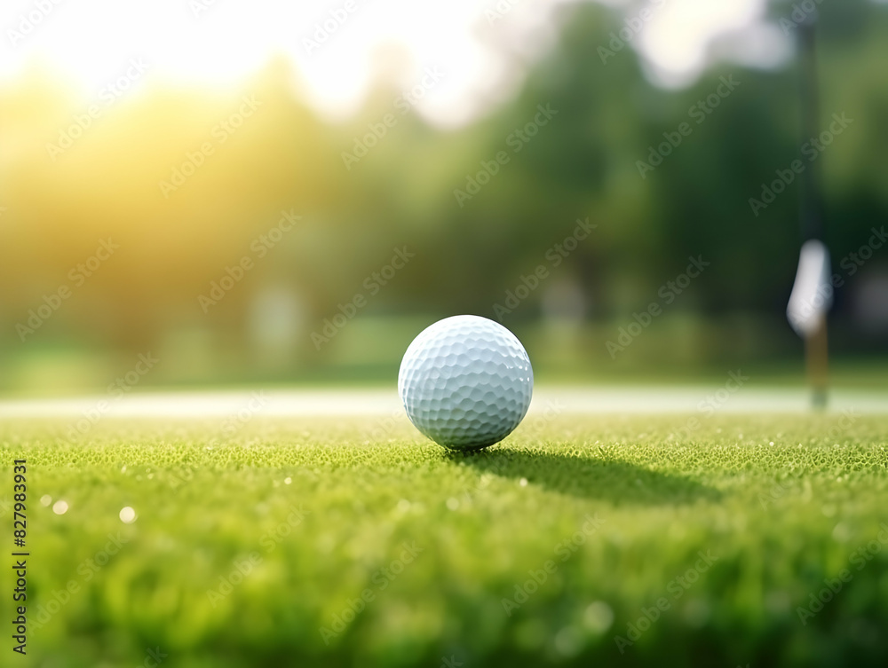 Golf Playing, Golf balls on Golf Club, Professional golf course, Golfer putting golf ball on the green golf, Golf Players Playing, Ai Generated Photo Golf Playing, Golf balls on Golf Club, Professional golf course, Golfer putting golf ball on the green golf, Golf Players Playing, Ai Generated Photo