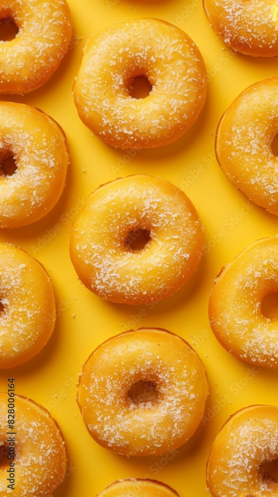 Donut sweet cake on paper box delivery copy space background Donut sweet cake on paper box delivery copy space background