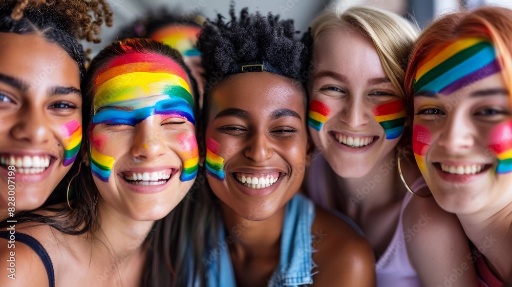 Faces of Pride: Joyful Celebration of Diversity and Love (Expression, LGBTQ+ Community) Faces of Pride: Joyful Celebration of Diversity and Love (Expression, LGBTQ+ Community)