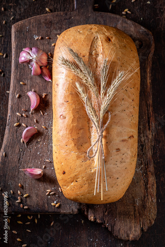 Fresh and delicious bread s...