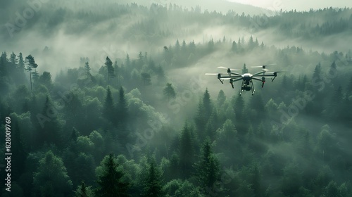 Aerial Guardians: Autonomous Drones Monitoring Forest Ecosystems