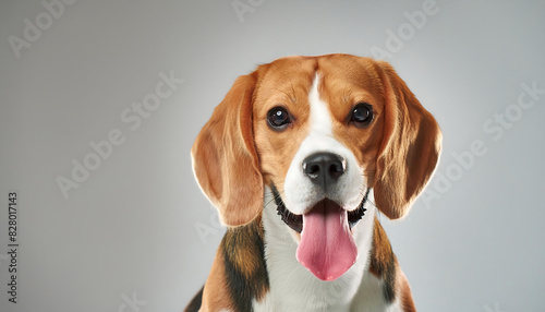 Beagle Pup Sticking Out Its Tongue © Portrait Animals