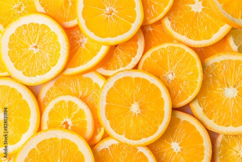 slices of citrus fruits - oranges