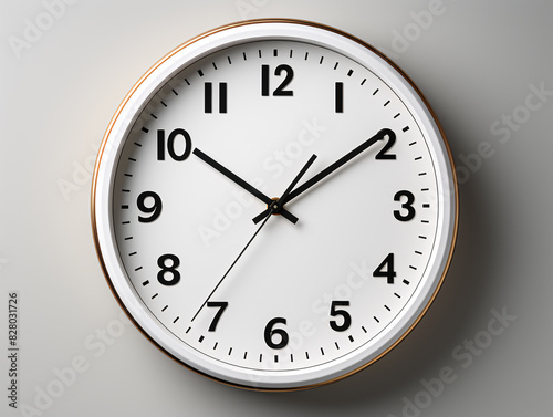 Alarm clock on sky backgrou...