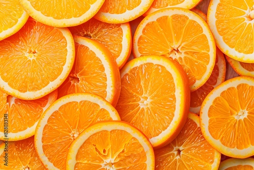 slices of citrus fruits - oranges