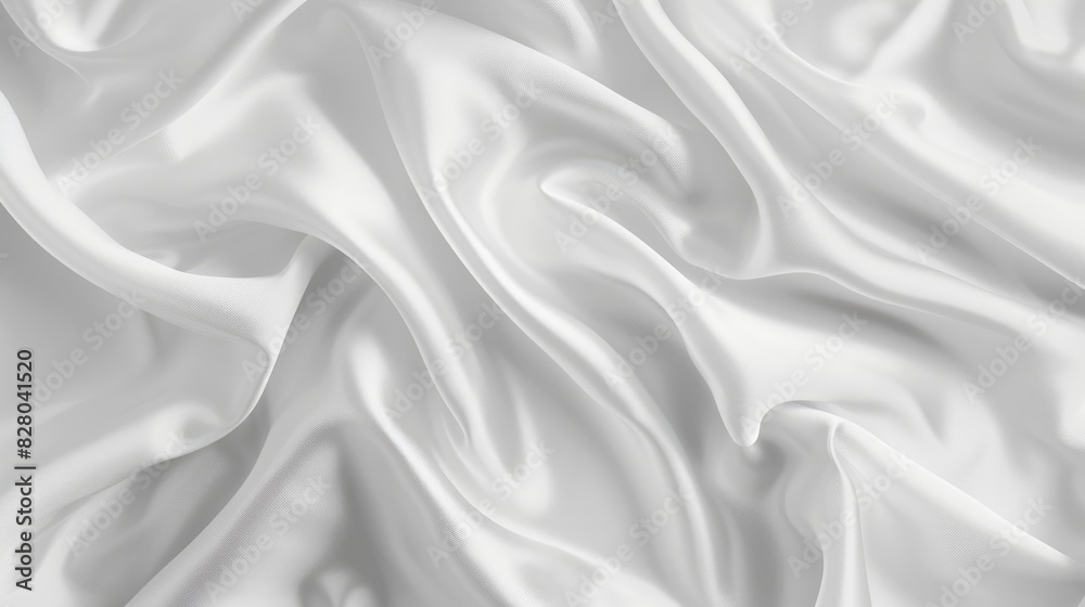 Obraz premium White Background Iron Cloth