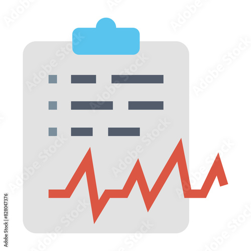 Cardiogram Icon - Heart Rate Icon For Medical, Health, And Fitness Themes