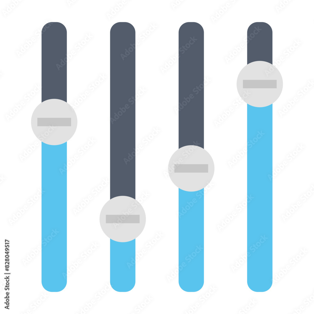Equalizer Icon - Audio And Sound Control Equalizer Icon - Audio And Sound Control