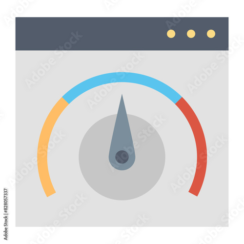 Speedtest Icon: Assessing Internet Connection Speed