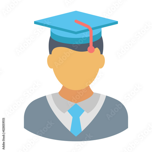 Graduation Icons for Degree Achievement Graphics