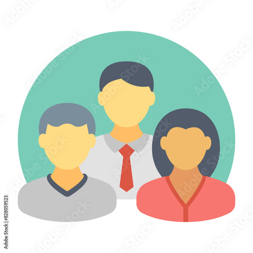 Group Class Icons for Collective Learning Graphics