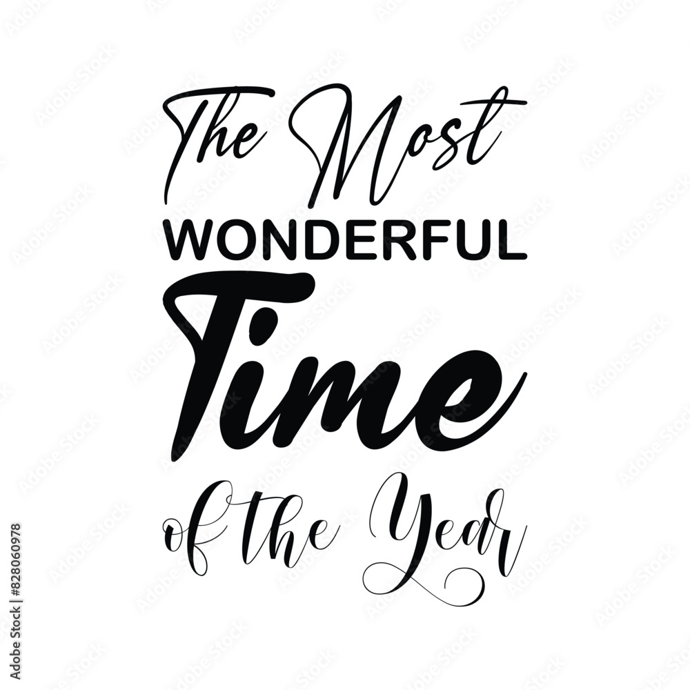 the most wonderful time of the year black letter quote