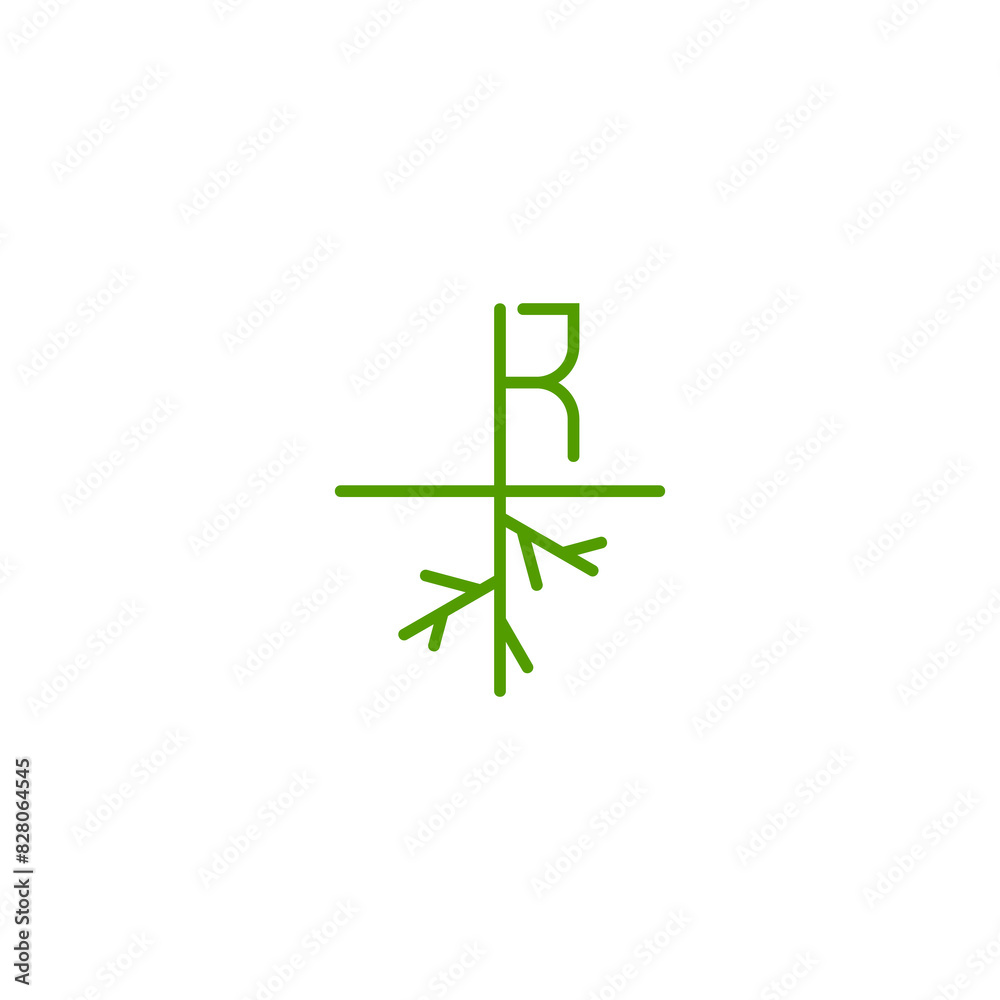 nature root and tree combnation with alphabet r nature root and tree combnation with alphabet r