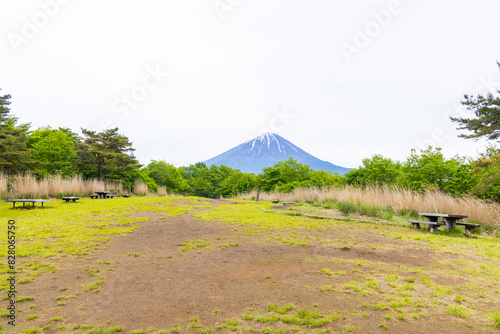 三湖台から見た富士山