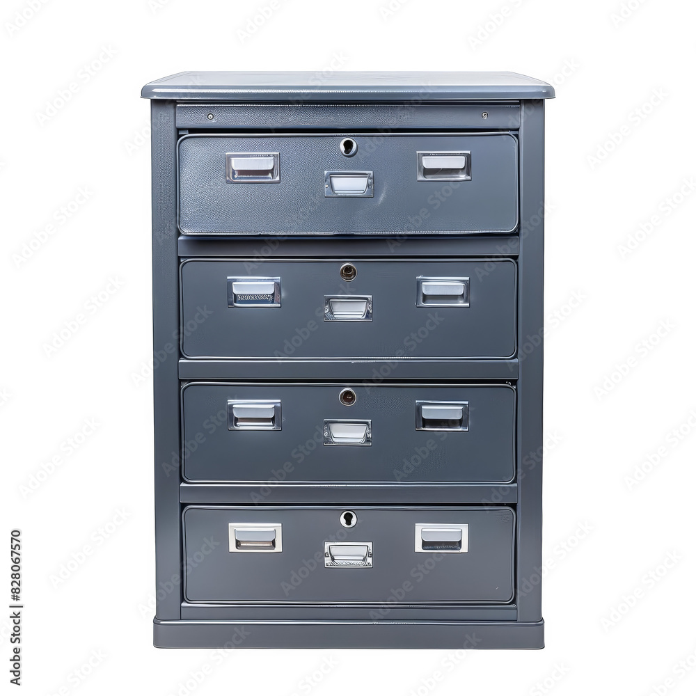 isolated white background of file cabinet isolated white background of file cabinet