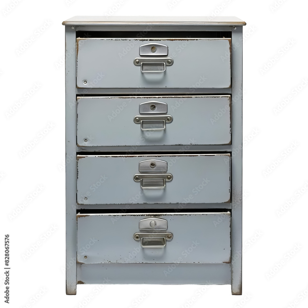 isolated white background of file cabinet isolated white background of file cabinet