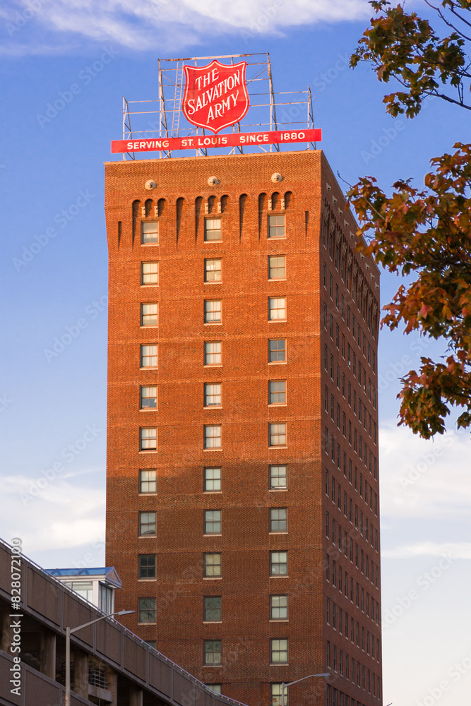 St. Louis, MO USA The Salvation Army Building, Railton Apartments