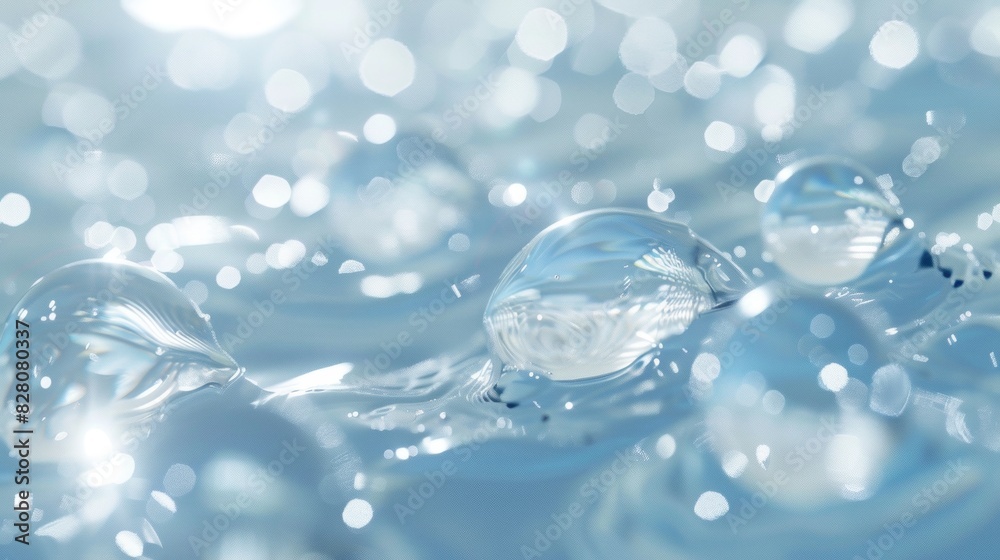 Blurry photo of a water drop showcasing motion and fluidity. Art photography concept Blurry photo of a water drop showcasing motion and fluidity. Art photography concept