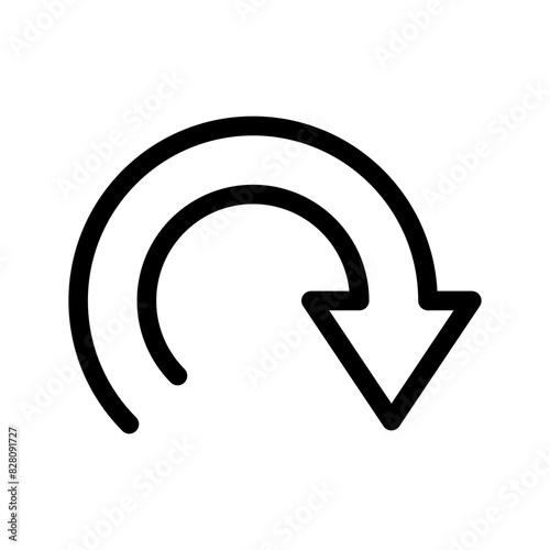 Reload Icon Vector Symbol Design Illustration